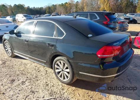 2012 Volkswagen Passat 2.5L Sel из США, поврежденный, VIN 1VWCP7A3XCC026664